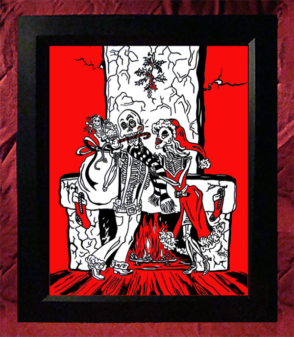 Collectors Canvas Giclee - 'Santa Baby'