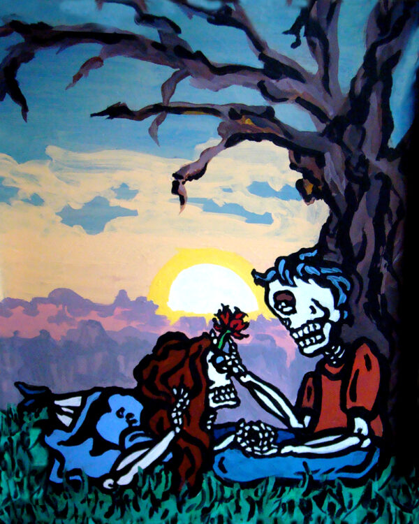 Archival Paper Print - 'A Flower for You'