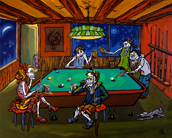 Archival Paper Print- 'Billiard Buds'