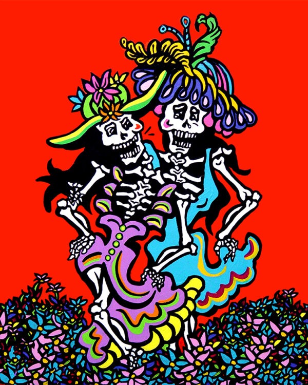 Archival Paper Print- 'Black Haired Girls'