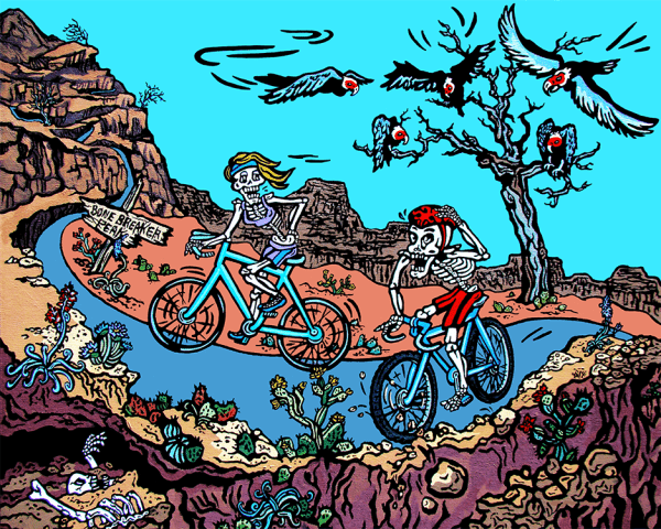 Archival Paper Print- 'Bone Breaker Peak'