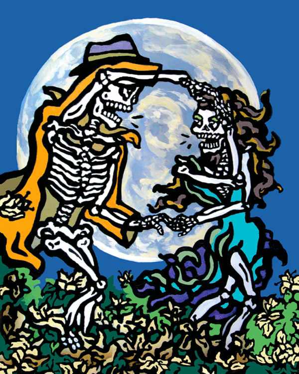 Archival Paper Print- 'Dance with the Moon'