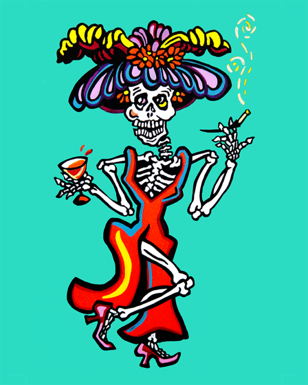 Archival Paper Print- 'Dancing Katrina'