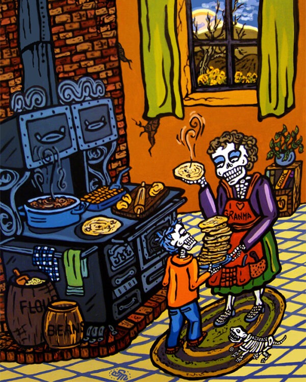 Archival Paper Print- 'I Love Grandma'
