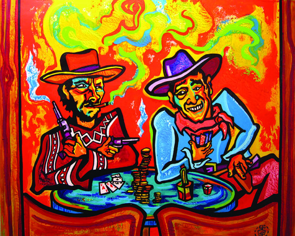 Archival Paper Print- 'John & Clint'