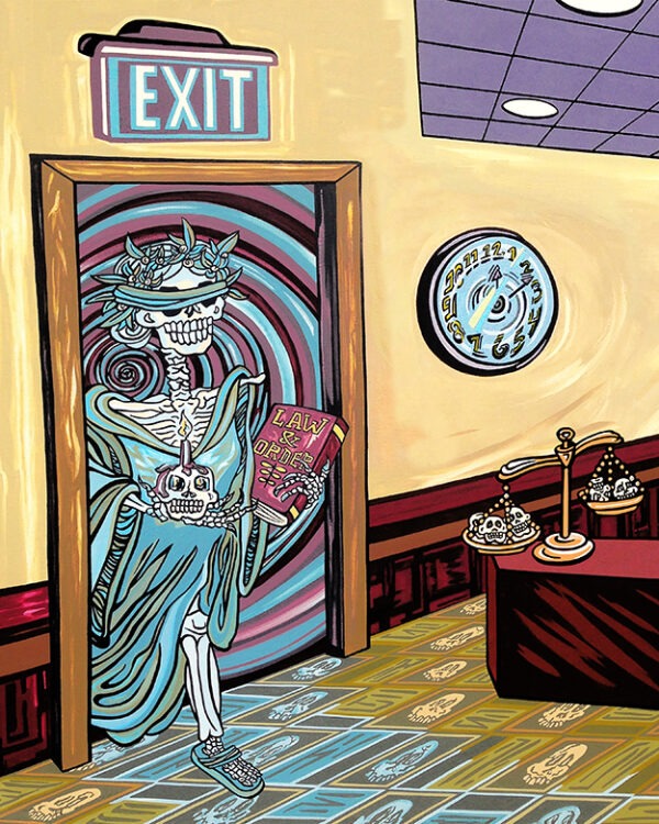 Archival Paper Print- 'Lady Justice'
