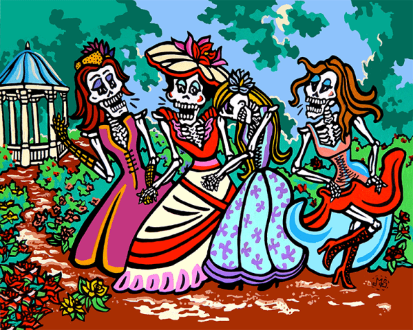 Archival Paper Print- 'Me & The Girls'