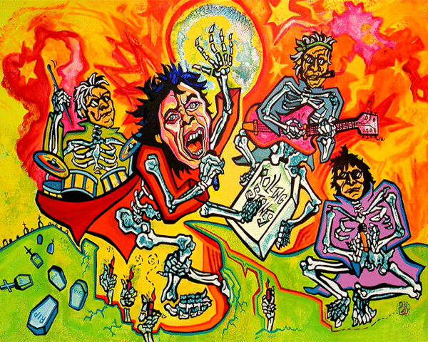 Archival Paper Print- 'The Rolling Stones'