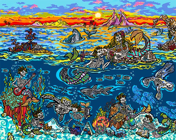Archival Paper Print - 'Seahorse Sonata'