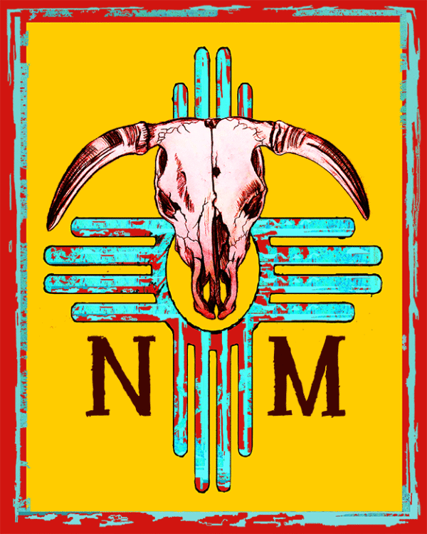 Archival Paper Print - 'Spirit of NM - Cow'