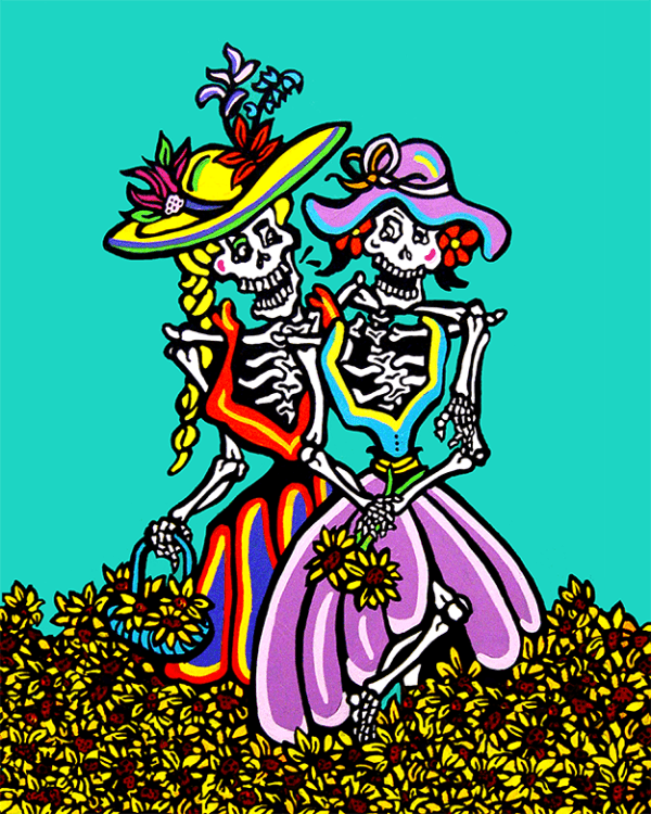 Archival Paper Print- 'Sunflower Sisters'