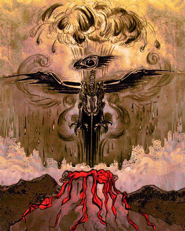 Archival Paper Print- 'Thunderbird Rising'