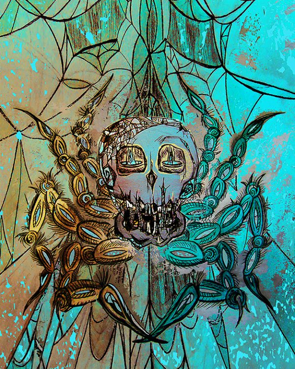 Archival Paper Print- 'Webs of Duality'