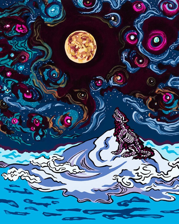 Archival Paper Print - 'Wolf Song'