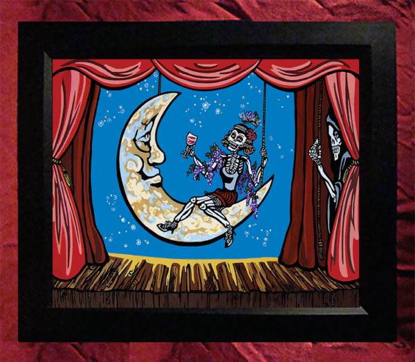 Collectors Canvas Giclee - 'Curtain Call'