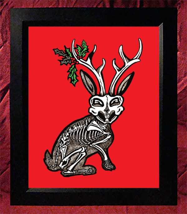Collectors Canvas Giclee - 'Jolly Jackalope'