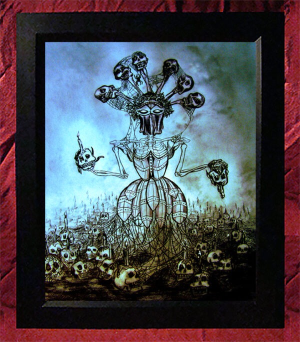 Collectors Canvas Giclee - 'Lady of the Dead'