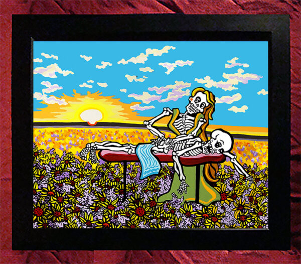 Collectors Canvas Giclee - 'Maiden of Massage'
