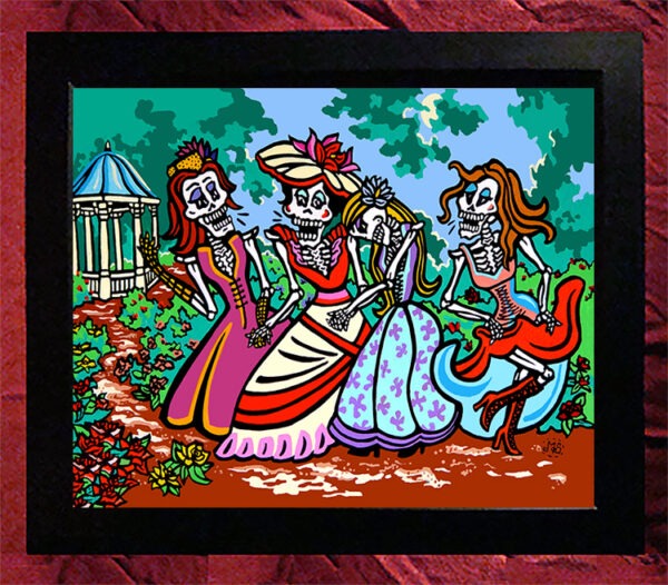 Collectors Canvas Giclee - 'Me and The Girls'