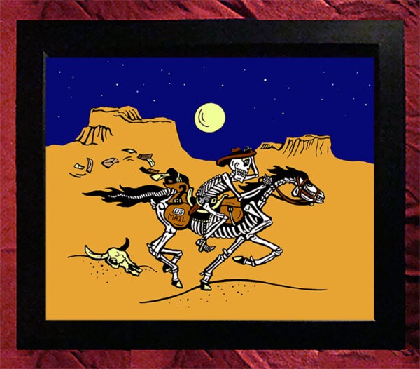 Collectors Canvas Giclee - 'Pony Express'