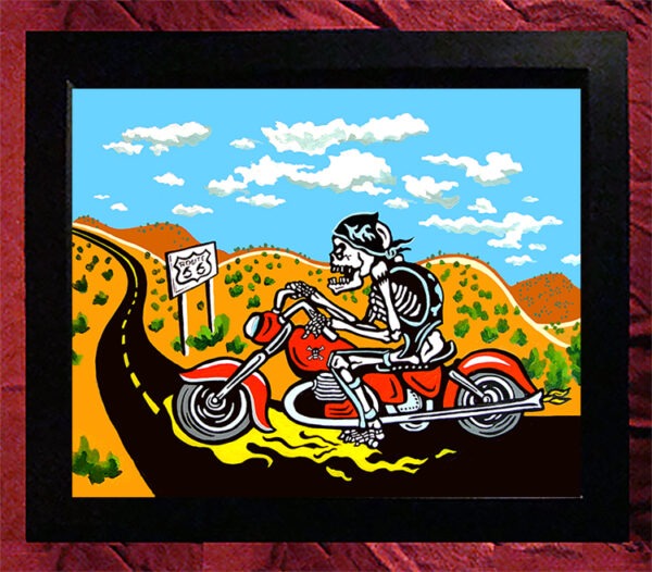 Collectors Canvas Giclee - 'Route 66'