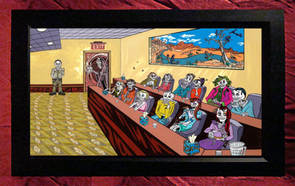 Collectors Canvas Giclee 16" X 29" 'The Scales of Justice Part II'