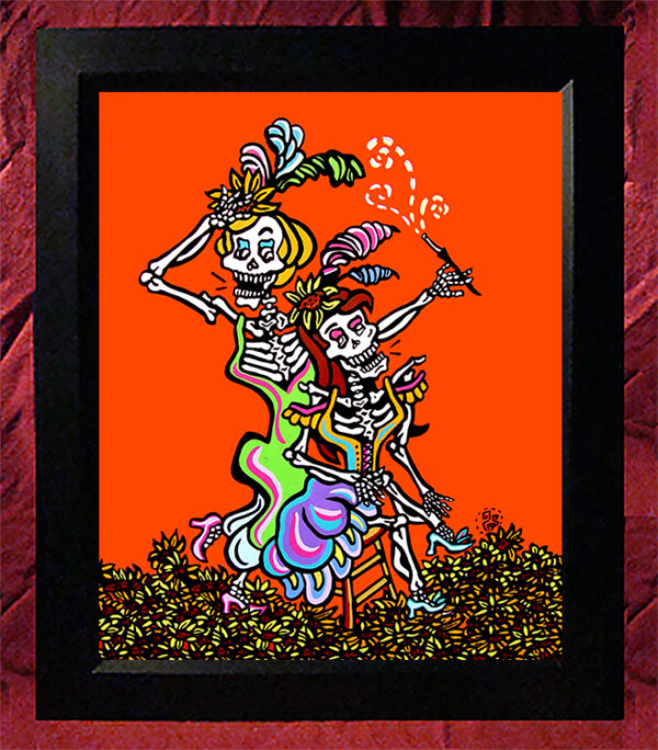 Collectors Canvas Giclee - 'Show Girls'