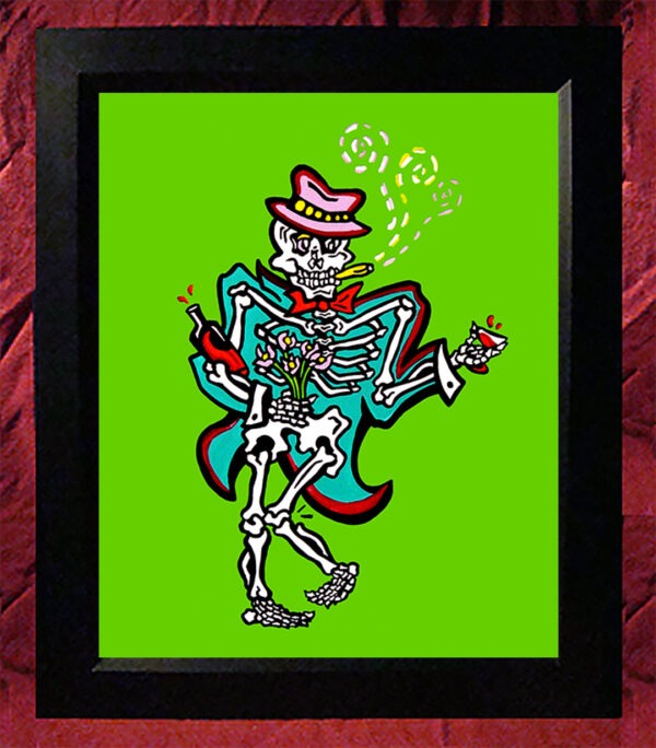 Collectors Canvas Giclee - 'Sinatra Charm'