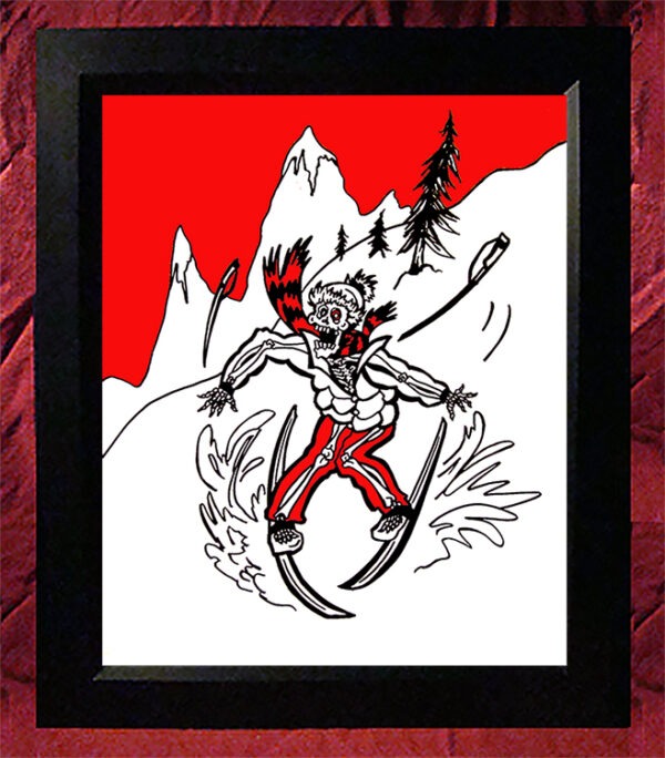 Collectors Canvas Giclee - 'Skeleton Slopes'