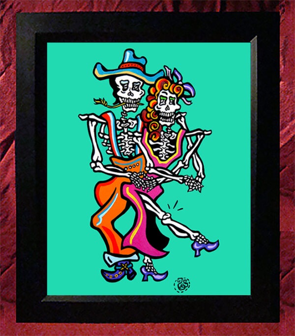 Collectors Canvas Giclee - 'Square Dance Couple'