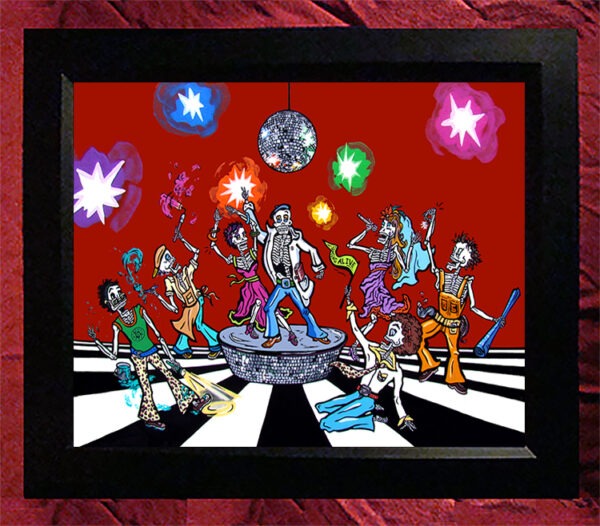 Collectors Canvas Giclee - "Staying Alive"