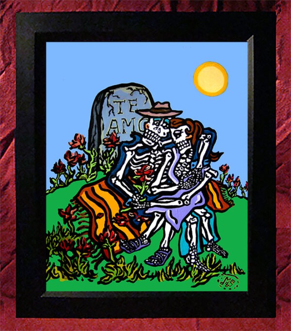 Collectors Canvas Giclee - 'Te Amo - I Love You'