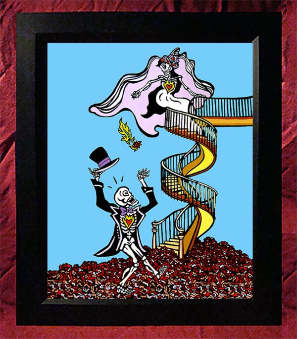 Collectors Canvas Giclee - 'The Miraculous Staircase'