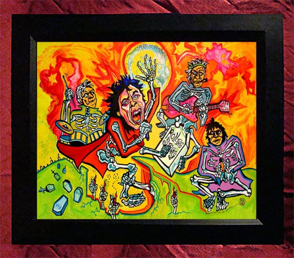 Collectors Canvas Giclee - 'The Rolling Stones'