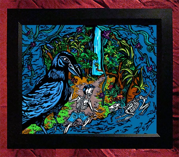 Collectors Canvas Giclee - 'Walking Between the Worlds'