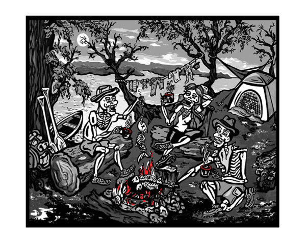 Greeting Card - 'Camping Feeds my Soul'