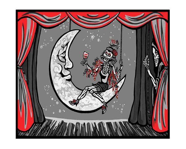 Greeting Card - 'Curtain Call'