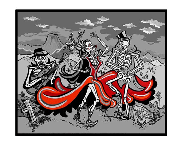 Greeting Card - 'Flamenco Magic'