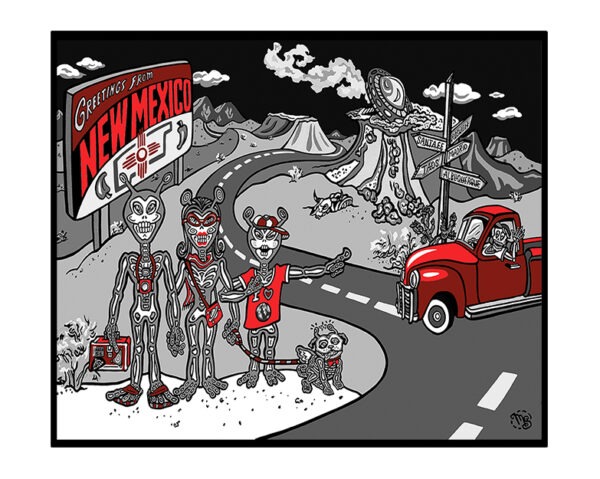 Greeting Card - 'Greetings From NM'
