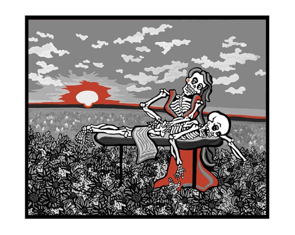 Greeting Card - 'Maiden of Massage'