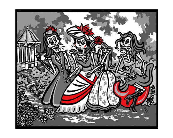 Greeting Card - 'Me & The Girls'