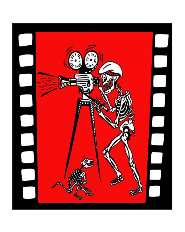 Greeting Card - 'Movie Guy'