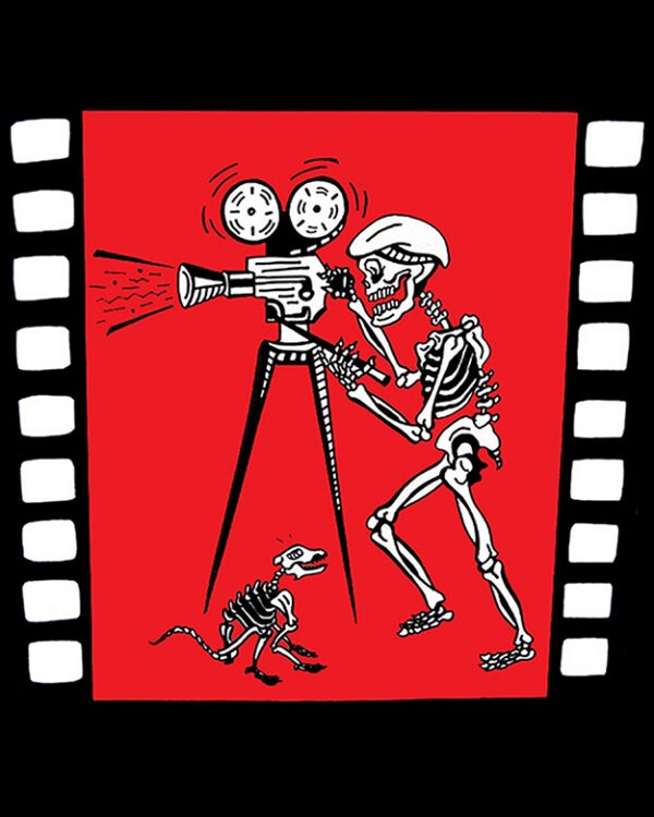 Archival Paper Print- 'Movie Guy'