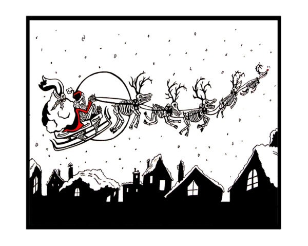 Greeting Card - 'Scary Christmas'