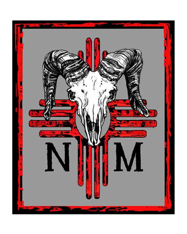 Greeting Card - 'Spirit of NM - Big Horn'