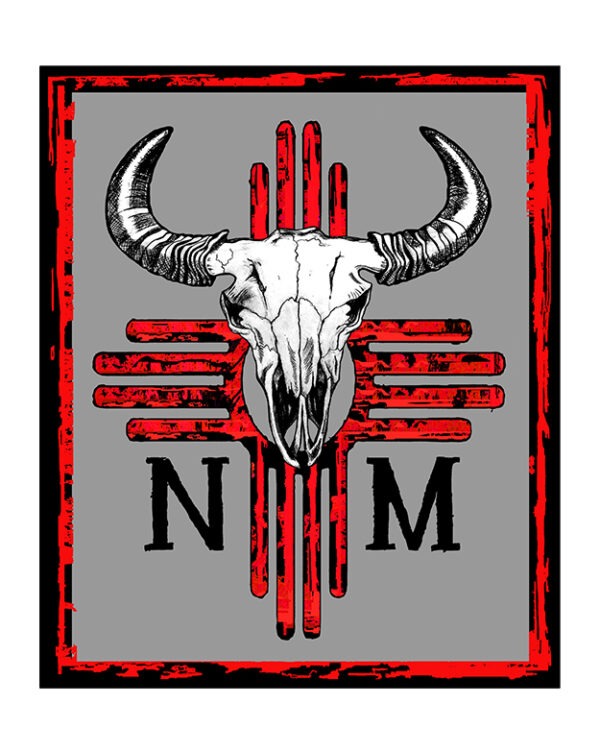 Greeting Card - 'Spirit of NM - Buffalo'