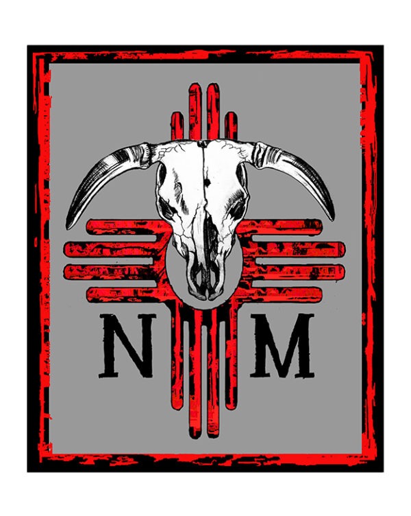 Greeting Card - 'Spirit of NM - Cow'