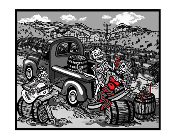 Greeting Card - 'Vino de Amor'