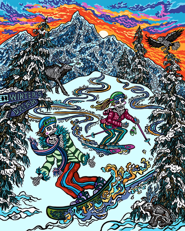 Archival Paper Print- 'Winter's Dream'