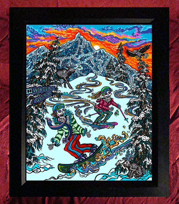 Collectors Canvas Giclee - 'Winter's Dream'